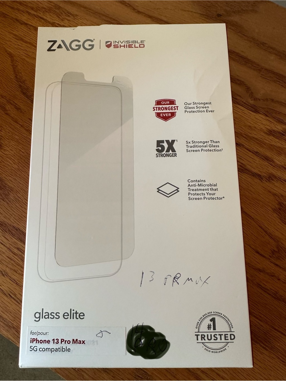 Glass Elite Screen Protector for iPhone 13 Pro Max - Clear
